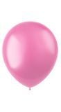 Bubblegum roze metallic ballonnen 100 stuks