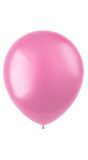 Bubblegum roze metallic ballonnen 50 stuks