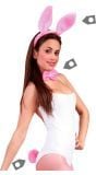 Bunny girl accessoire setje roze