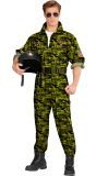 Camouflage overall top gun mannen