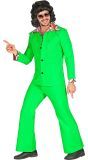 Carnaval 70s pak groen