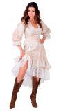 Carnavals blouse beige dames