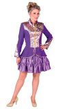 Carnavalsjas dames paars