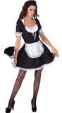 Carnavalsjurk french maid vrouwen