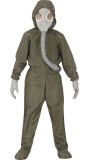 Chernobyl outfit met gasmasker kind