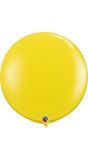 Citroen gele ballonnen 2 stuks 90cm