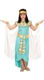 Cleopatra jurk blauw kind