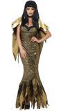 Cleopatra outfit goud