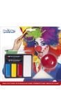 Clown make-up kit met clownsneus