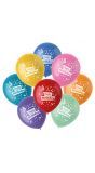 Color pop ballonnen Birthday