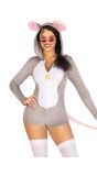 Comfy bodysuit grijze muis vrouwen
