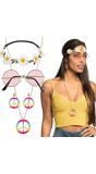 Complete hippie accessoire setje luxe