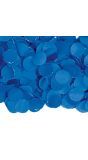 Confetti blauw 100 gram