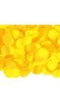 Confetti geel 100 gram