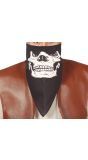 Cowboy bandana met schedel