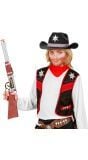 Cowboy gilet zwart kind