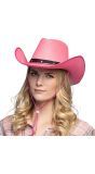 Cowboy hoed wichita roze