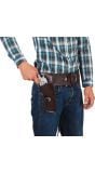 Cowboy holster met riem bruin