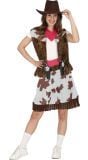 Cowgirl outfit koeienprint meisjes tiener