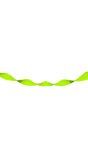 Crepe papier slinger 18 meter neon groen