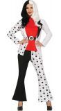 Cruella dalmatiers pak vrouw
