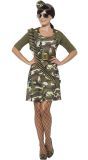 Dames oorlog outfit camo