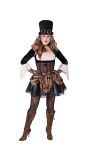 Dames steampunk jurk
