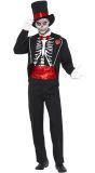Day of the dead mannen skelet outfit