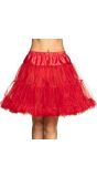 Deluxe petticoat rood