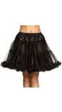 Deluxe petticoat zwart