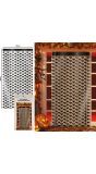 Deurgordijn metallic vleermuis 100 x 200 cm halloween