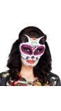 Dia de los muertos oogmasker kat