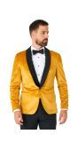 Dinner Jacket - Gold Blazer Heren Opposuits