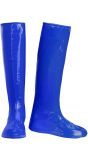 Disco 70s laarzen blauw dames