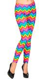 Disco broek regenboog