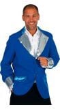 Disco colbert blauw mannen