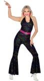 Disco jumpsuit glitter