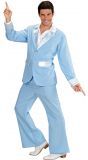 Disco outfit blauw