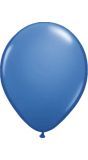 Donker blauwe basic ballonnen 10 stuks