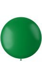 Donker groene ballon matte kleur