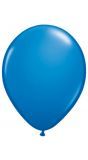 Donkerblauwe ballonnen 100 stuks 28cm