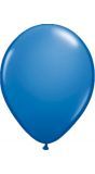 Donkerblauwe basic ballonnen 100 stuks