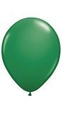 Donkergroene metallic ballonnen 10 stuks