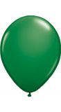 Donkergroene metallic ballonnen 50 stuks 30cm