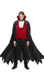 Dracula vampieren outfit mannen