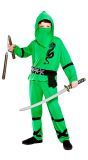 Draken ninja pak groen