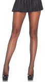 Dubbel geruite elastaan panty