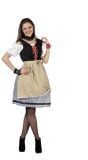 Duitse dirndl vrouw