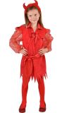 Duivel jurkje kind rood