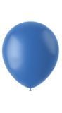 Dutch blauwe mat ballonnen 100 stuks